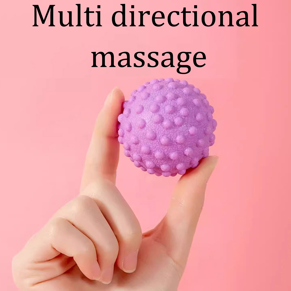 Pilates Yoga Ball - Draagbare TPR Fascia Massagebal Verhoogde Trigger