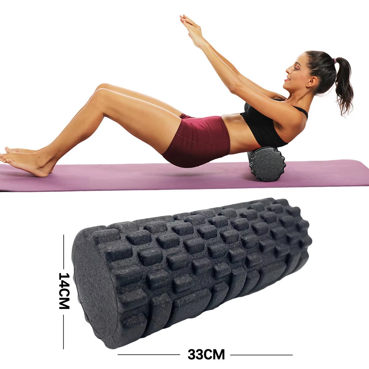 Pilates Yoga Ball - 30/33 cm Fitness Foam Roller Yoga