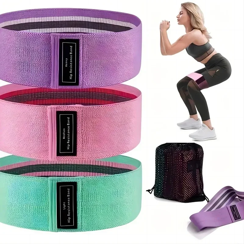 Pilates Yoga Circle - Stofweerstand Hip Booty Bands Glute Dij