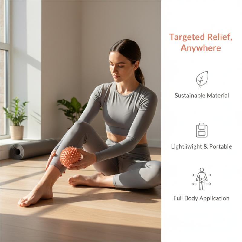 Pilates Yoga Ball - Voetmassagebal met spikes Pilates voor voeten