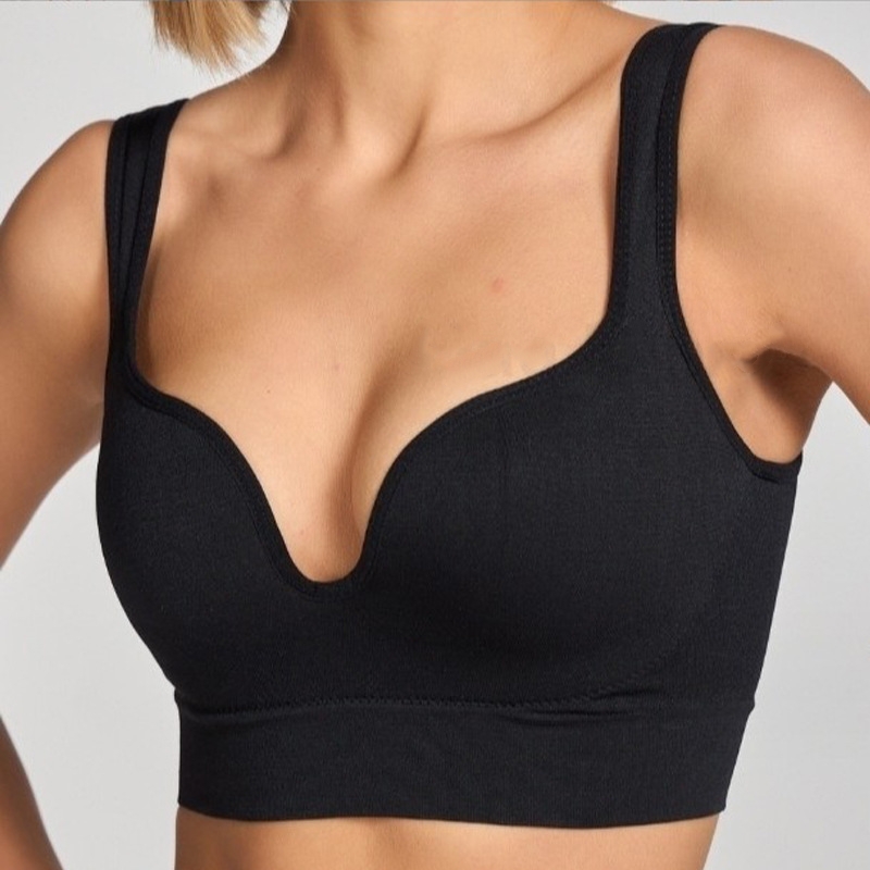 Pilates Yoga Circle - 3D-sportvest Ademend Geen stalen ring 3D-cupbeha