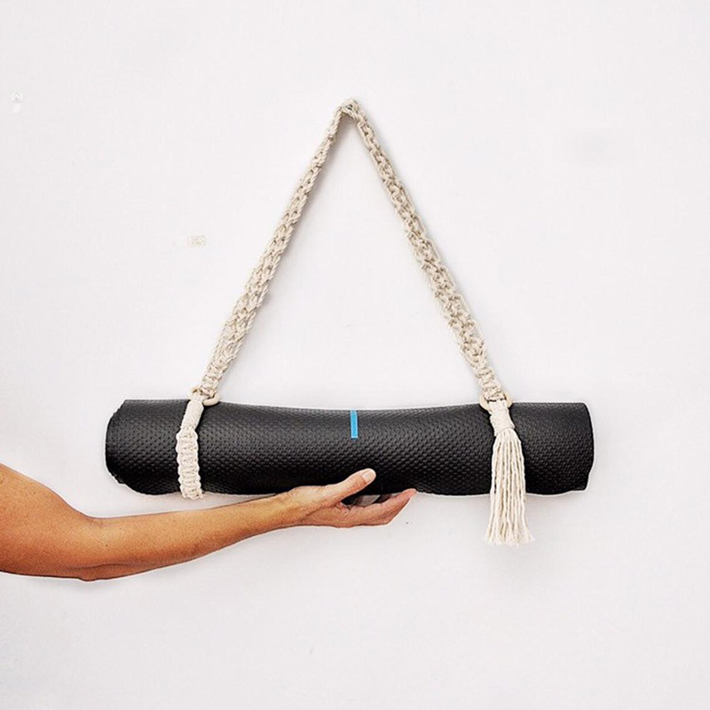 Pilates Yoga For Beginners - Nieuwste Yoga Mat Draagriem Handgemaakte Boho