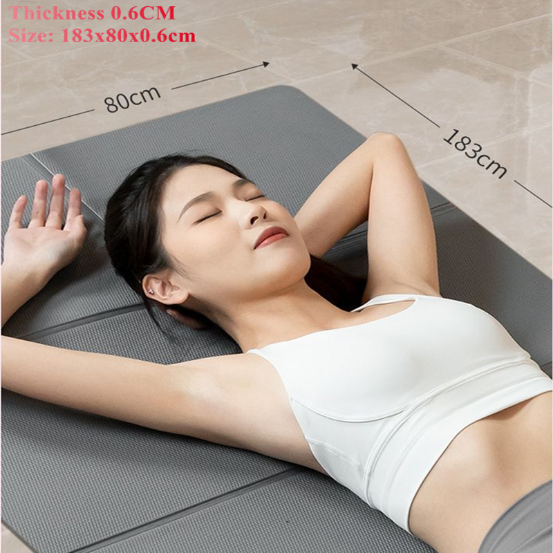 Pilates Yoga For Beginners - 183x80cm 6mm Dikker antislipmat Pilates Vloer