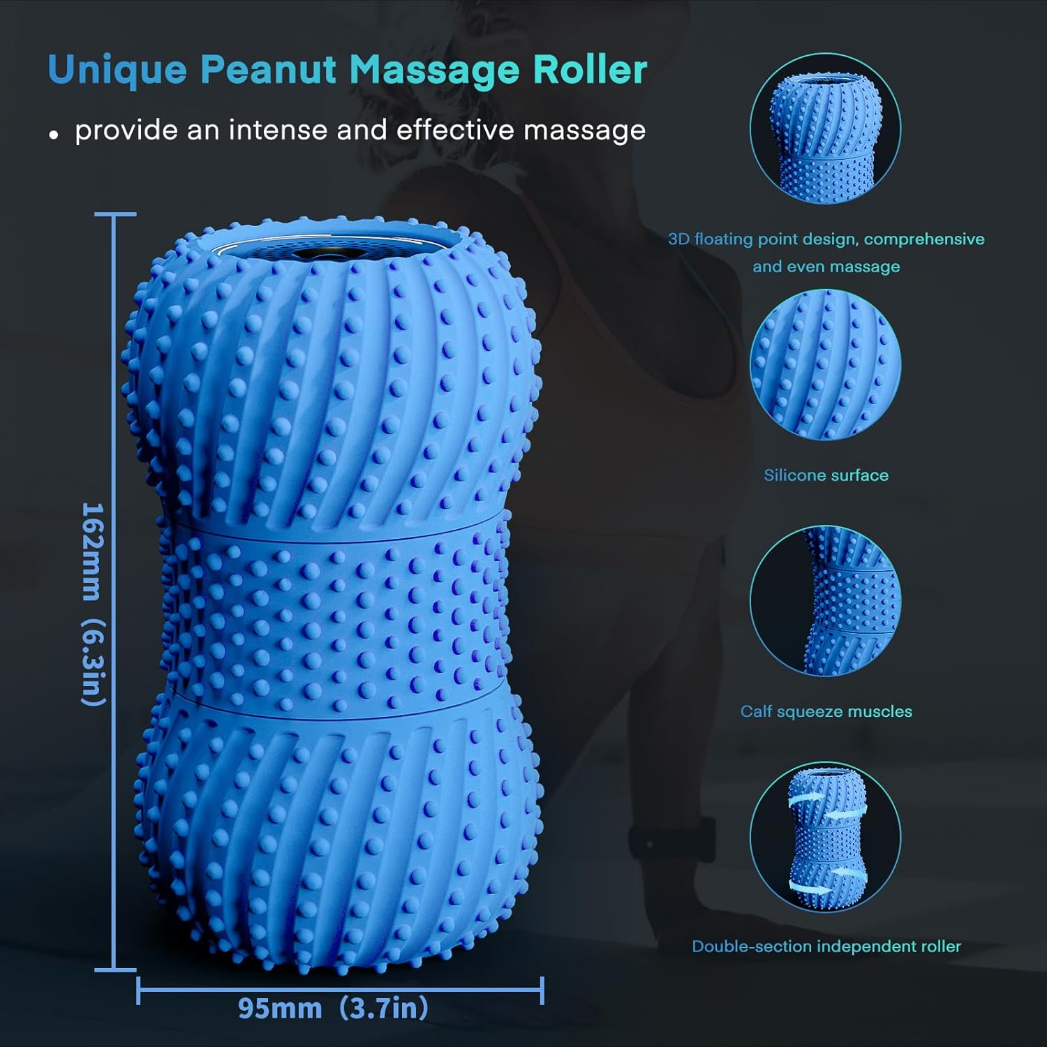 2-in-1 vibrerende pinda-massag - Pilates Yoga Ball recensie en prijs