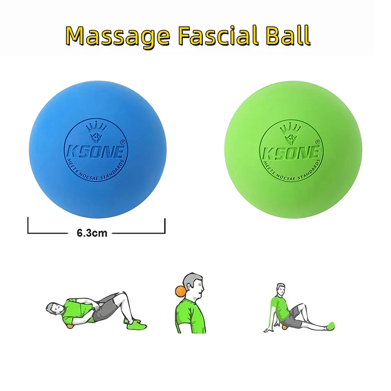 Rubberen Fascia Massage Bal Yo - Pilates Yoga Ball recensie en prijs