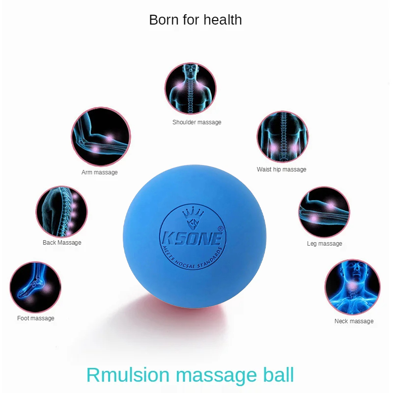 Rubberen Fascia Massage Bal Yo - Pilates Yoga Ball recensie en prijs