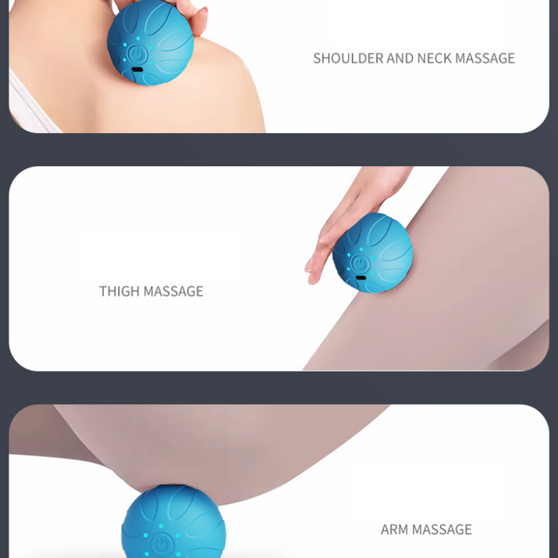 Nieuwe vibrerende massagebal,  - Pilates Yoga Ball recensie en prijs
