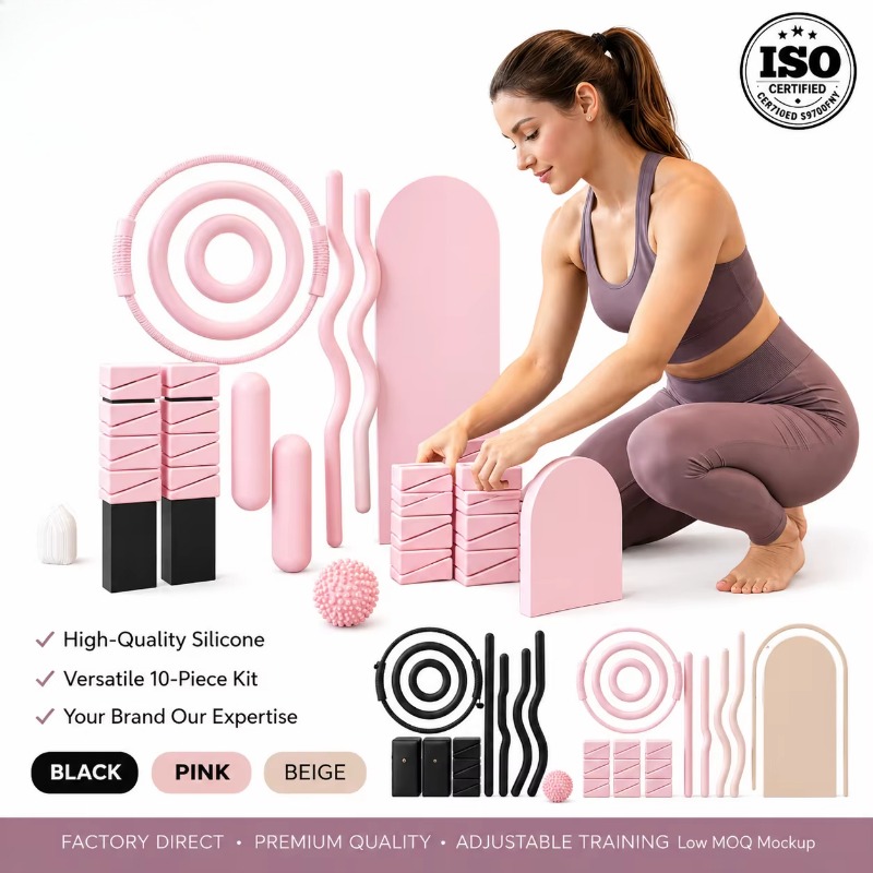 gewichtstang, siliconen dumbbe - Pilates Yoga Combined recensie en prijs